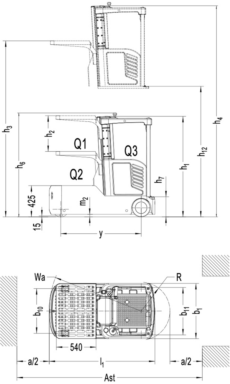 高空取料機(jī),電動(dòng)揀選車(chē)